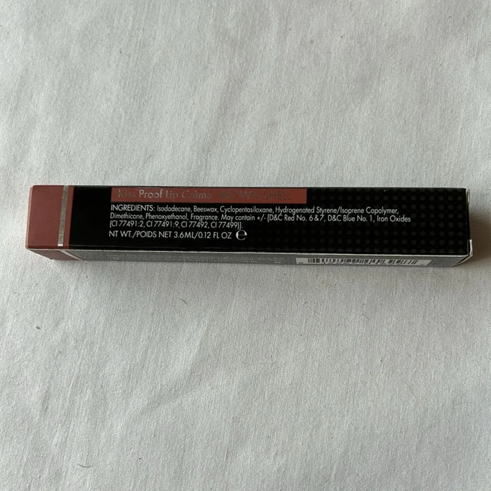 bellapierre Kiss Proof Lip Creme-Brown Shell   NIB